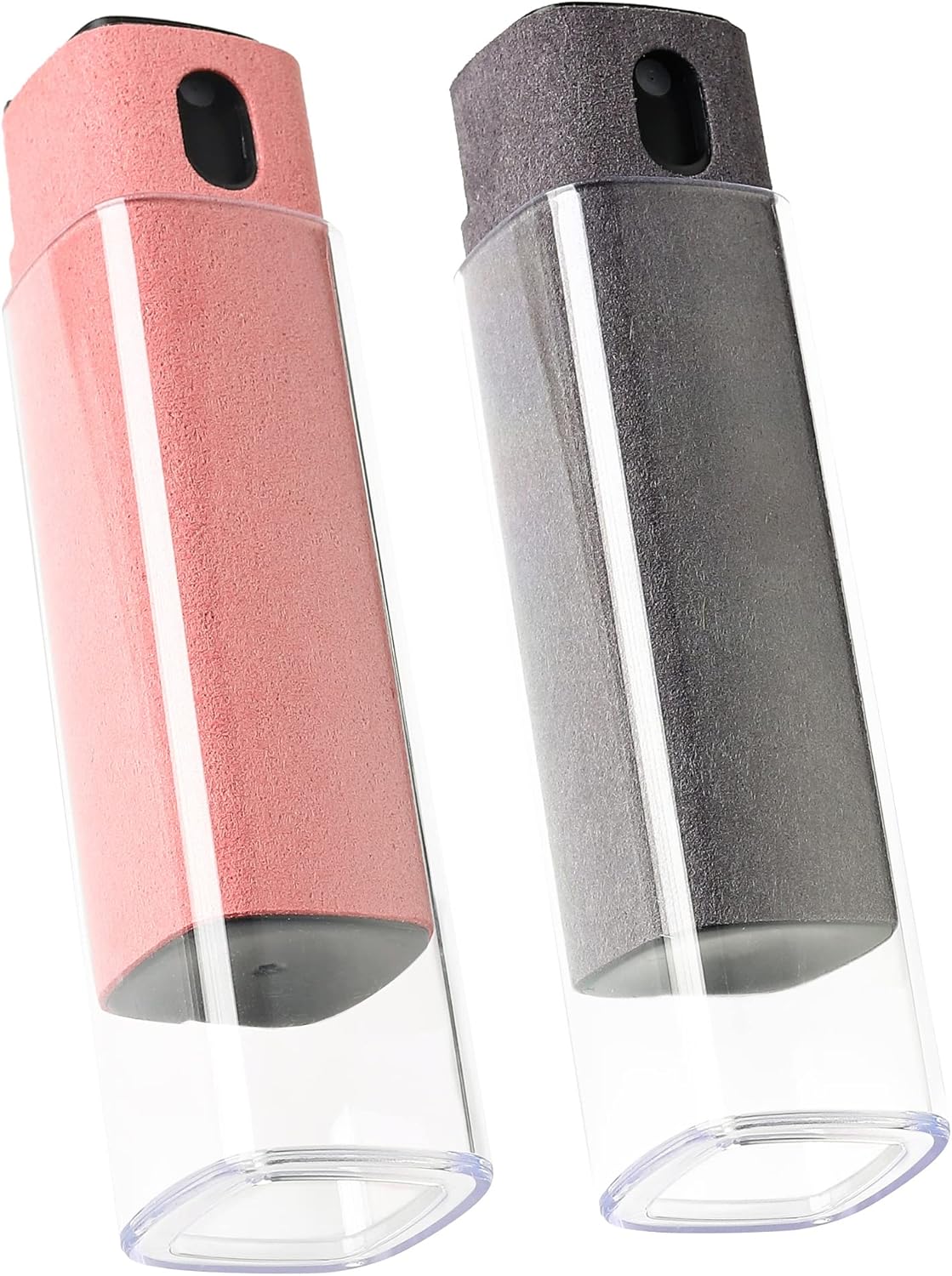 ZERNBER 3-in-1 screen cleaner kit, pink and grey two-pack